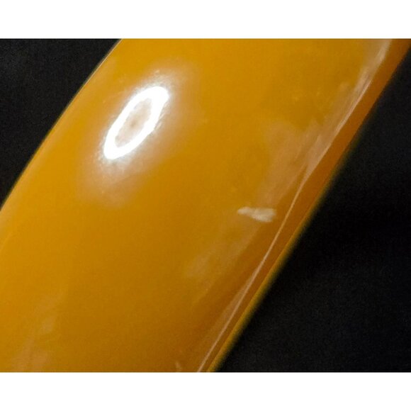 Elizabeth Lulu Crew Honey Mustard Resin Bangle - Picture 5 of 6